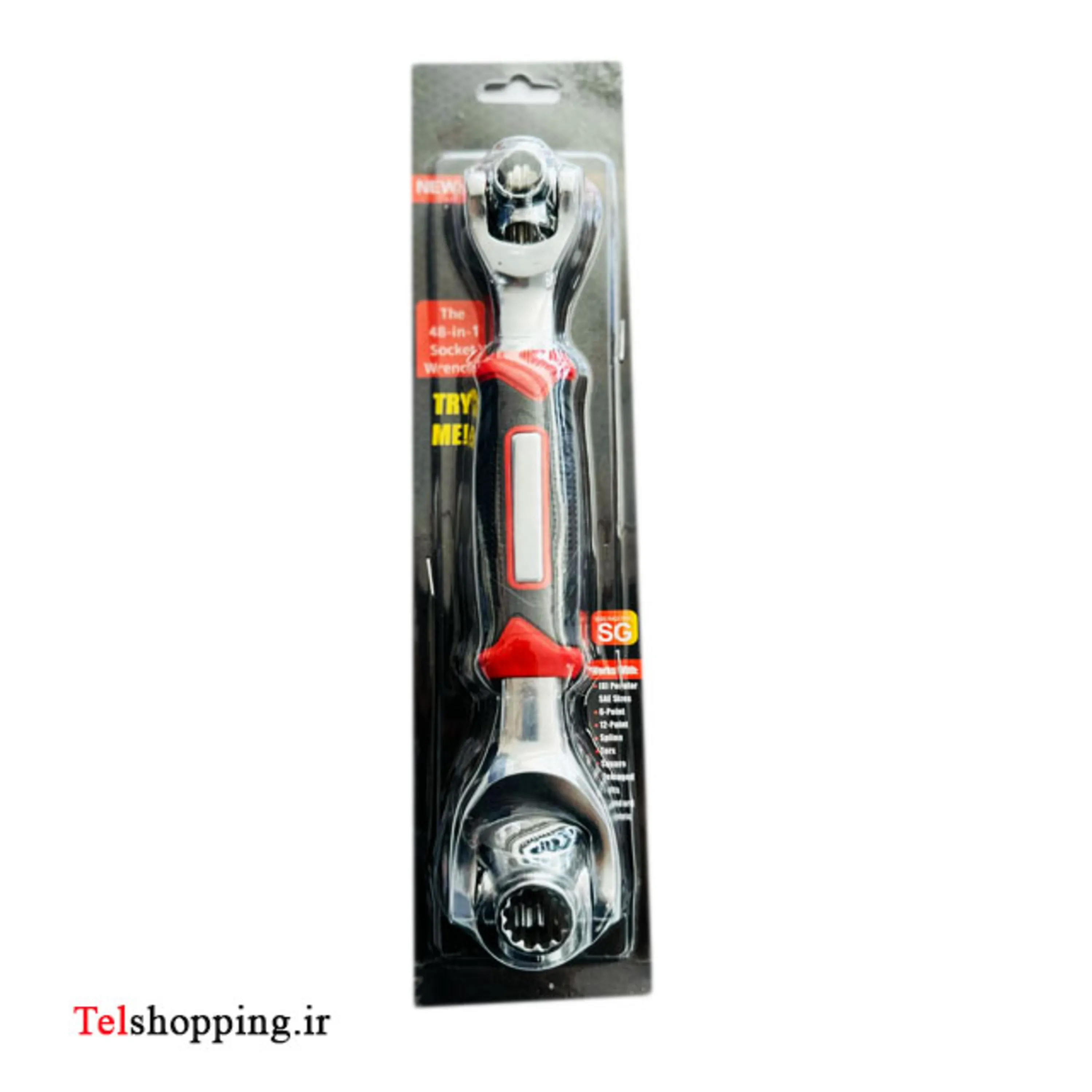 آچار همه کاره مدل Tiger Wrench